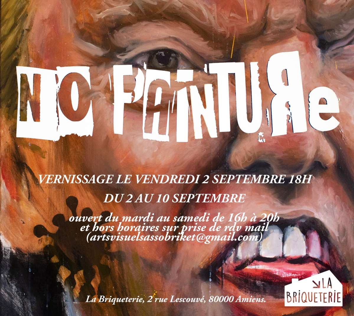 Exposition "NO PAINTURE" par Charlie Wellecam